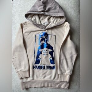 H&M‎ Kids Mandalorian Hoodie Sweatshirt Size 5/6